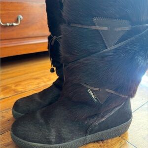 Oscar Women's Black Winter Boots